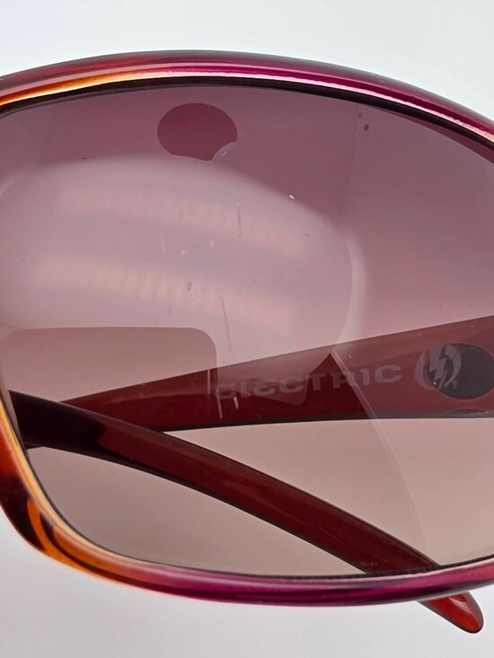 Electric Vol Brown Purple Frame Brown Gradient Lens Sunglasses Italy 62-17-123 main image 14